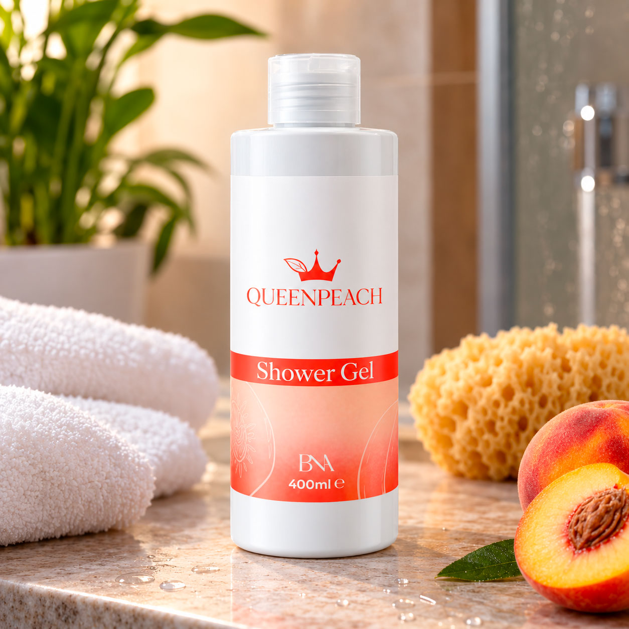 Showergel queenpeach - 400 ml